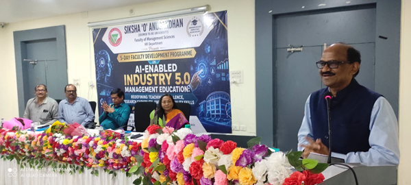 NALCO HR Director addresses valedictory ceremony